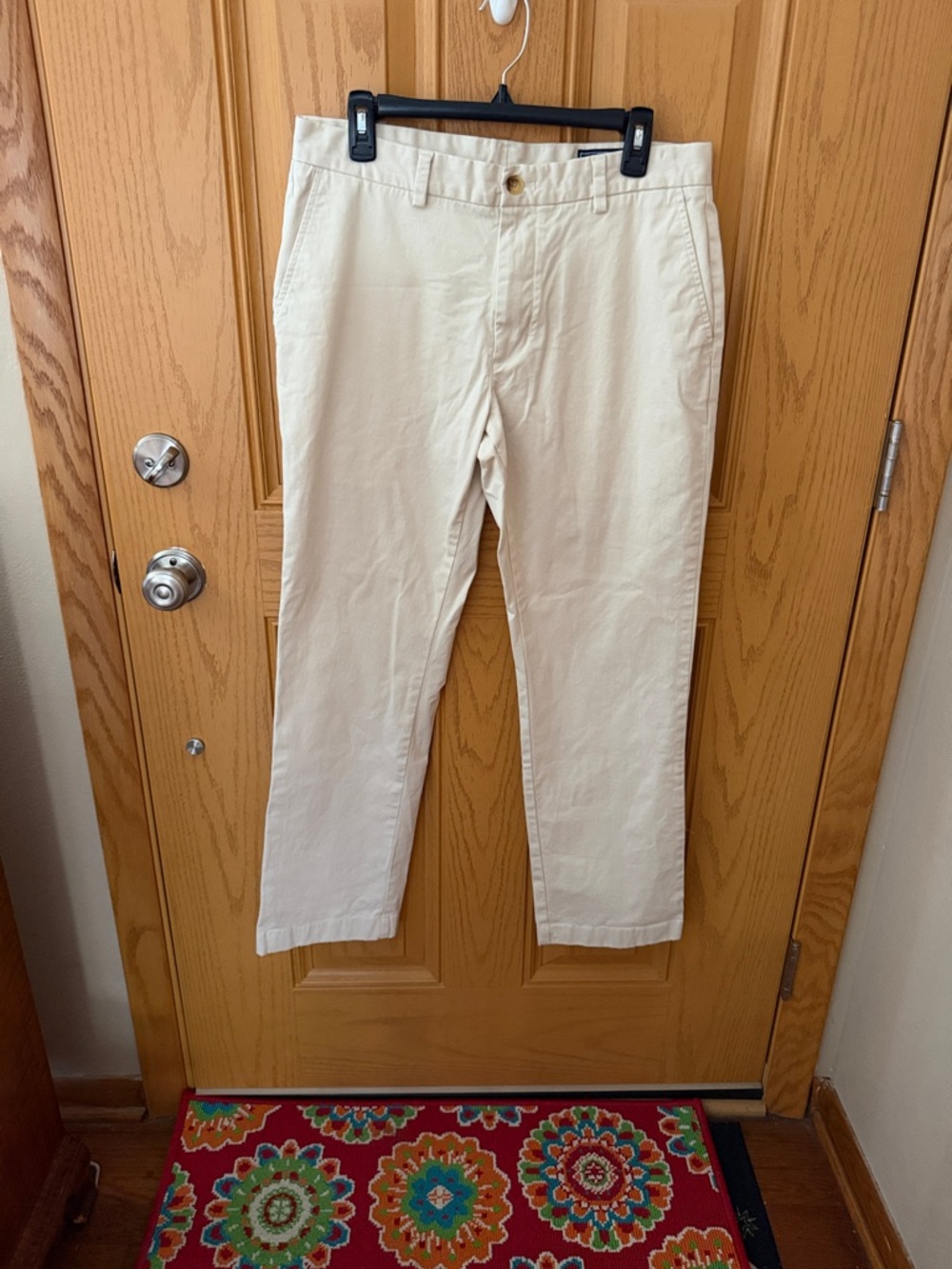 Men’s Vineyard Vines Cream Cotton Chinos 33X30